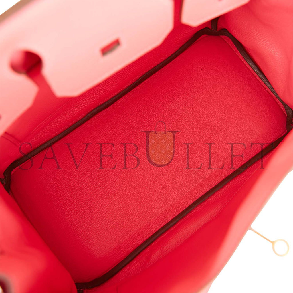 HERMES BIRKIN 30 ROSE LIPSTICK TOGO GOLD HARDWARE (30cm) HERMES BIRKIN 30 ROSE LIPSTICK TOGO GOLD HARDWARE (30cm)