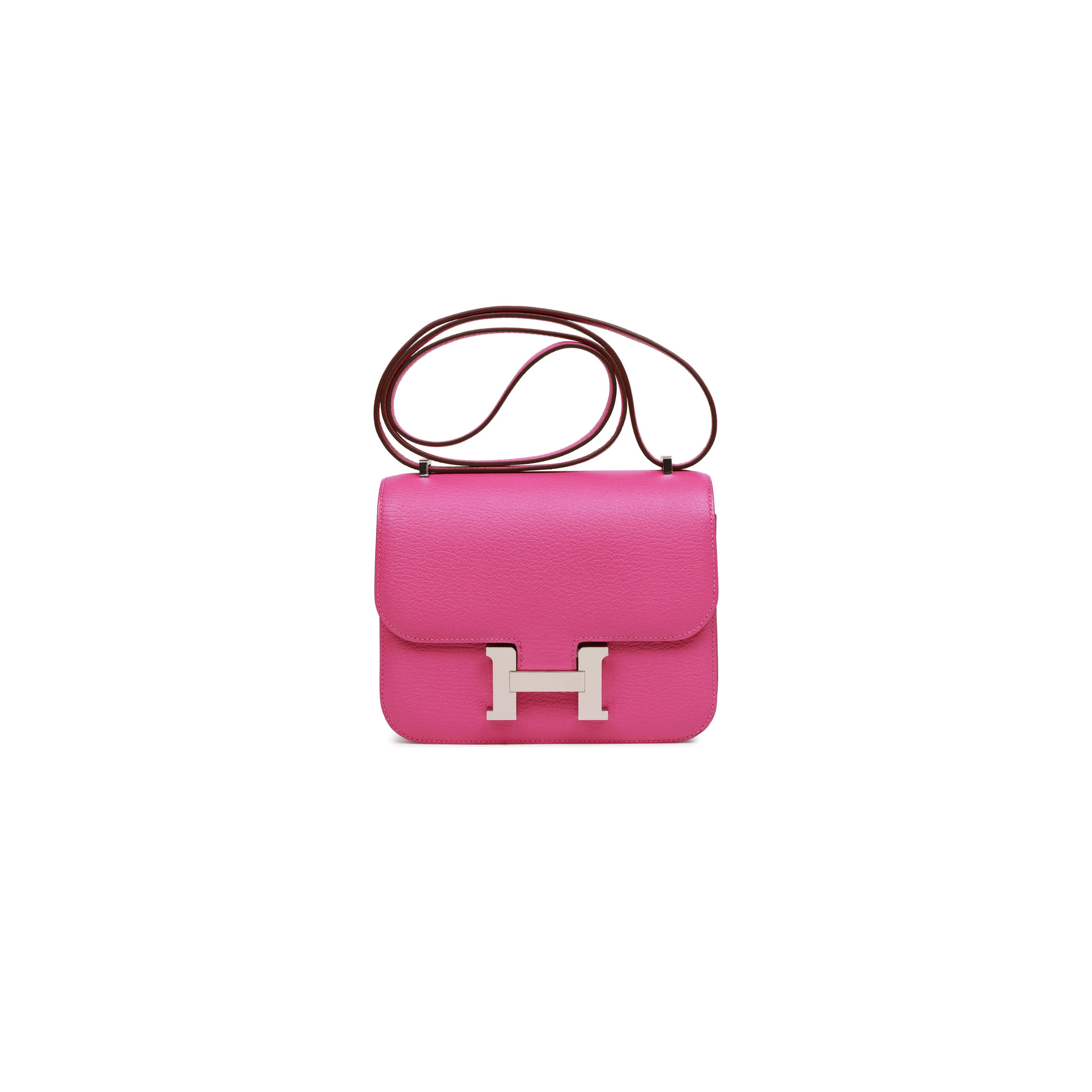 HERMES CONSTANCE 18 MAGNOLIA EVERCOLOR PALLADIUM HARDWARE (18cm) HERMES CONSTANCE 18 MAGNOLIA EVERCOLOR PALLADIUM HARDWARE (18cm)