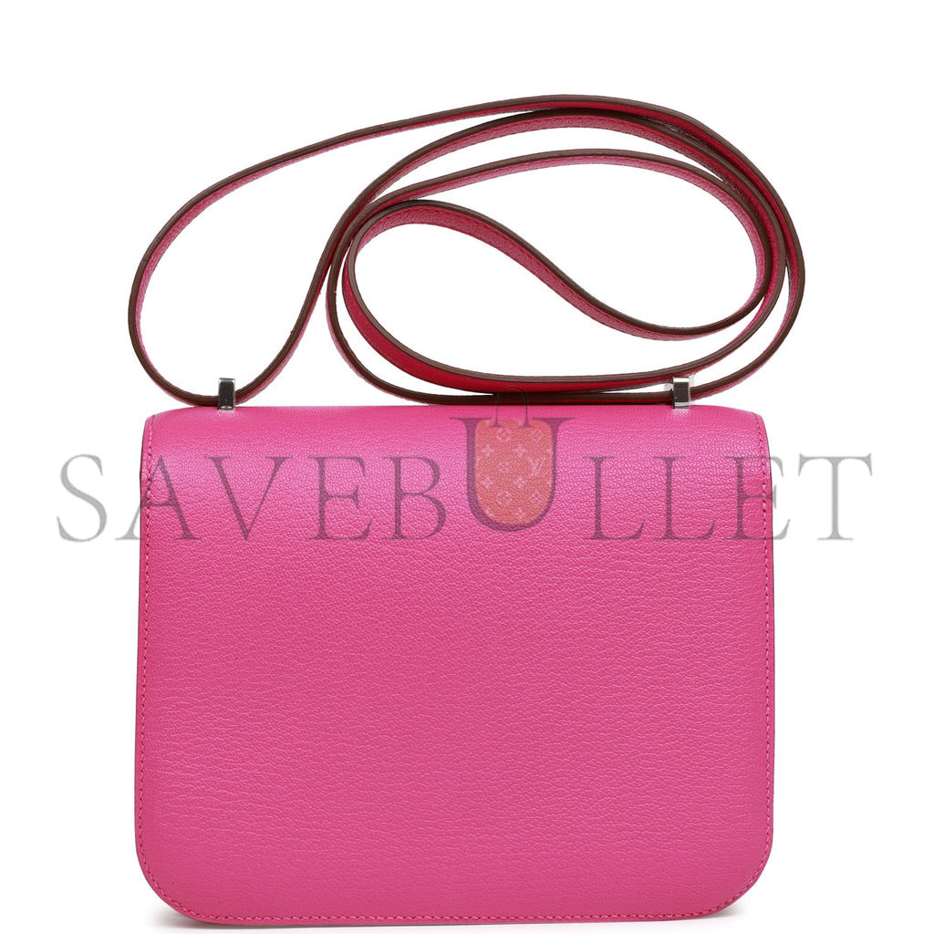 HERMES CONSTANCE 18 MAGNOLIA EVERCOLOR PALLADIUM HARDWARE (18cm) HERMES CONSTANCE 18 MAGNOLIA EVERCOLOR PALLADIUM HARDWARE (18cm)