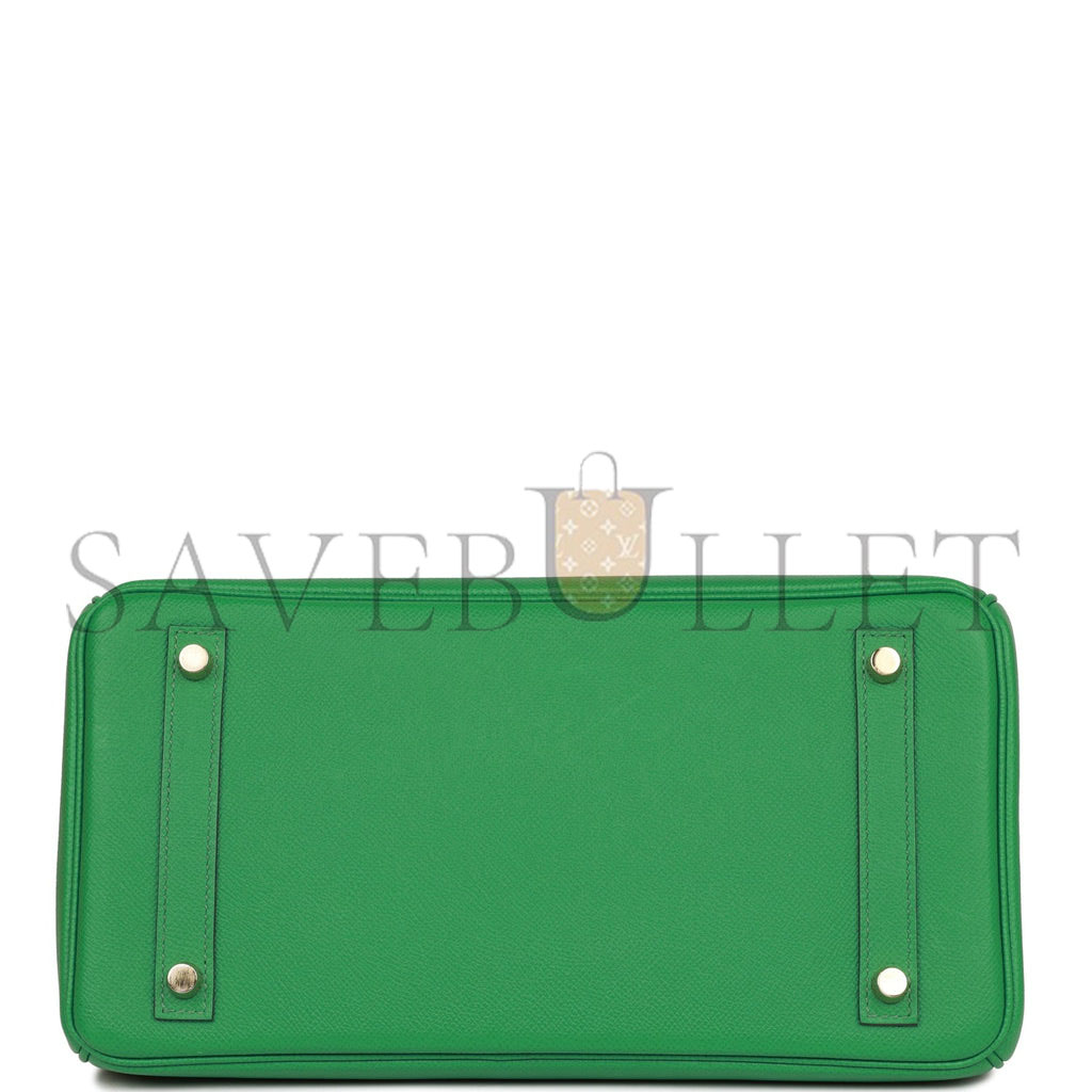 HERMES BIRKIN 30 CACTUS EPSOM GOLD HARDWARE (30cm) HERMES BIRKIN 30 CACTUS EPSOM GOLD HARDWARE (30cm)