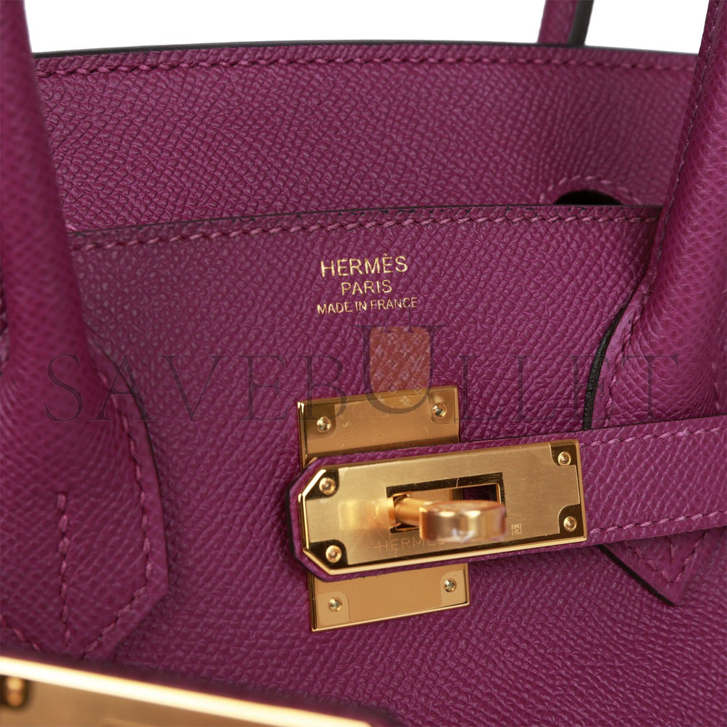 HERMES BIRKIN 30 ANEMONE EPSOM GOLD HARDWARE (30cm) HERMES BIRKIN 30 ANEMONE EPSOM GOLD HARDWARE (30cm)