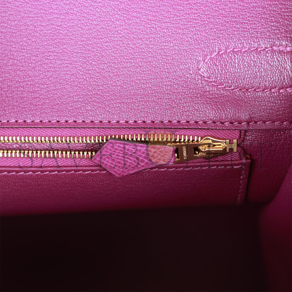 HERMES BIRKIN 30 ANEMONE EPSOM GOLD HARDWARE (30cm) HERMES BIRKIN 30 ANEMONE EPSOM GOLD HARDWARE (30cm)
