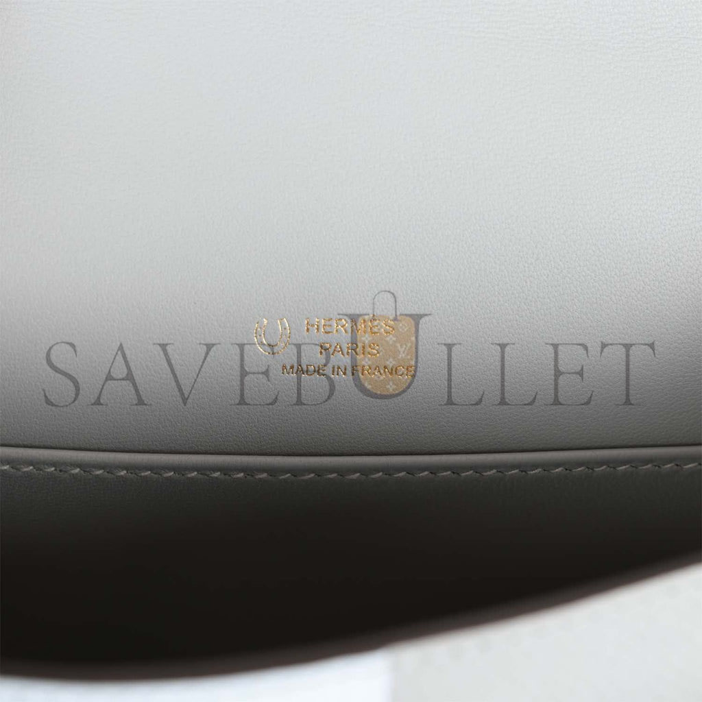 HERMES SPECIAL ORDER (HSS) KELLY MINI SELLIER 20 CASAQUE BLEU BRUME AND GRIS MEYER EPSOM PERMABRASS HARDWARE (19*12*5.5cm) HERMES SPECIAL ORDER (HSS) KELLY MINI SELLIER 20 CASAQUE BLEU BRUME AND GRIS MEYER EPSOM PERMABRASS HARDWARE (19*12*5.5cm)