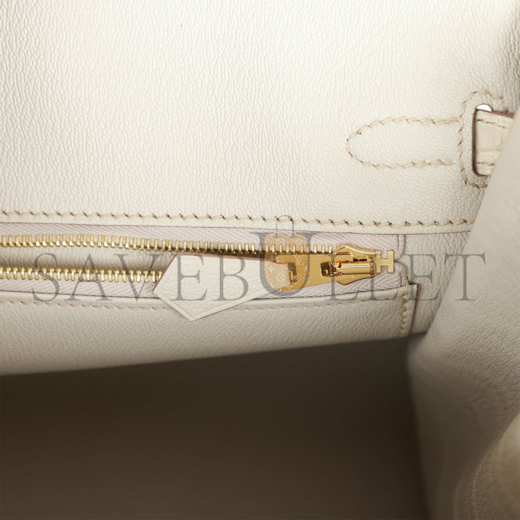 HERMES BIRKIN 25 BETON MATTE ALLIGATOR GOLD HARDWARE HANDMADE (25*19*12cm) HERMES BIRKIN 25 BETON MATTE ALLIGATOR GOLD HARDWARE HANDMADE (25*19*12cm)