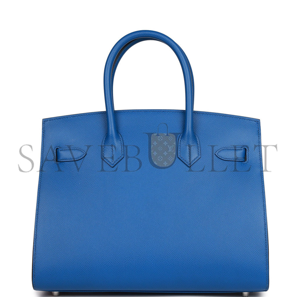 HERMES BIRKIN SELLIER 30 BLEU FRANCE EPSOM PALLADIUM HARDWARE 39822089420894 (30cm) HERMES BIRKIN SELLIER 30 BLEU FRANCE EPSOM PALLADIUM HARDWARE 39822089420894 (30cm)