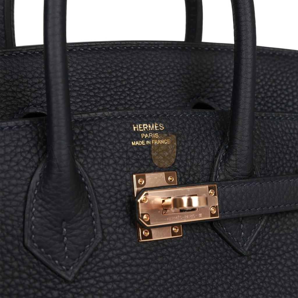 HERMES BIRKIN 25 BLEU SAPHIR LIZARD PALLADIUM HARDWARE HANDMADE (25*19*12.cm) HERMES BIRKIN 25 BLEU SAPHIR LIZARD PALLADIUM HARDWARE HANDMADE (25*19*12.cm)