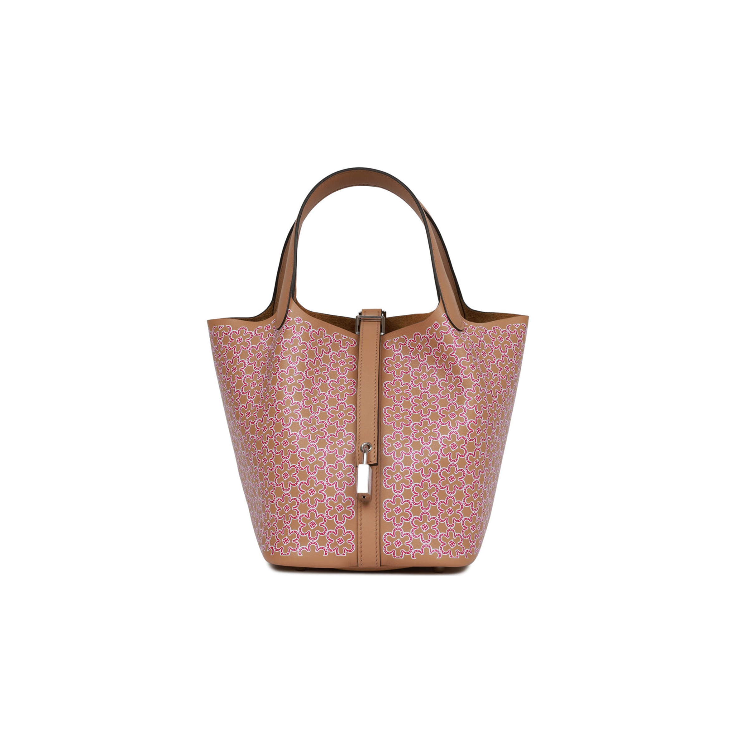 HERMES PICOTIN LOCK 18 LUCKY DAISY CHAI SWIFT PALLADIUM HARDWARE (18*13*18cm) HERMES PICOTIN LOCK 18 LUCKY DAISY CHAI SWIFT PALLADIUM HARDWARE (18*13*18cm)