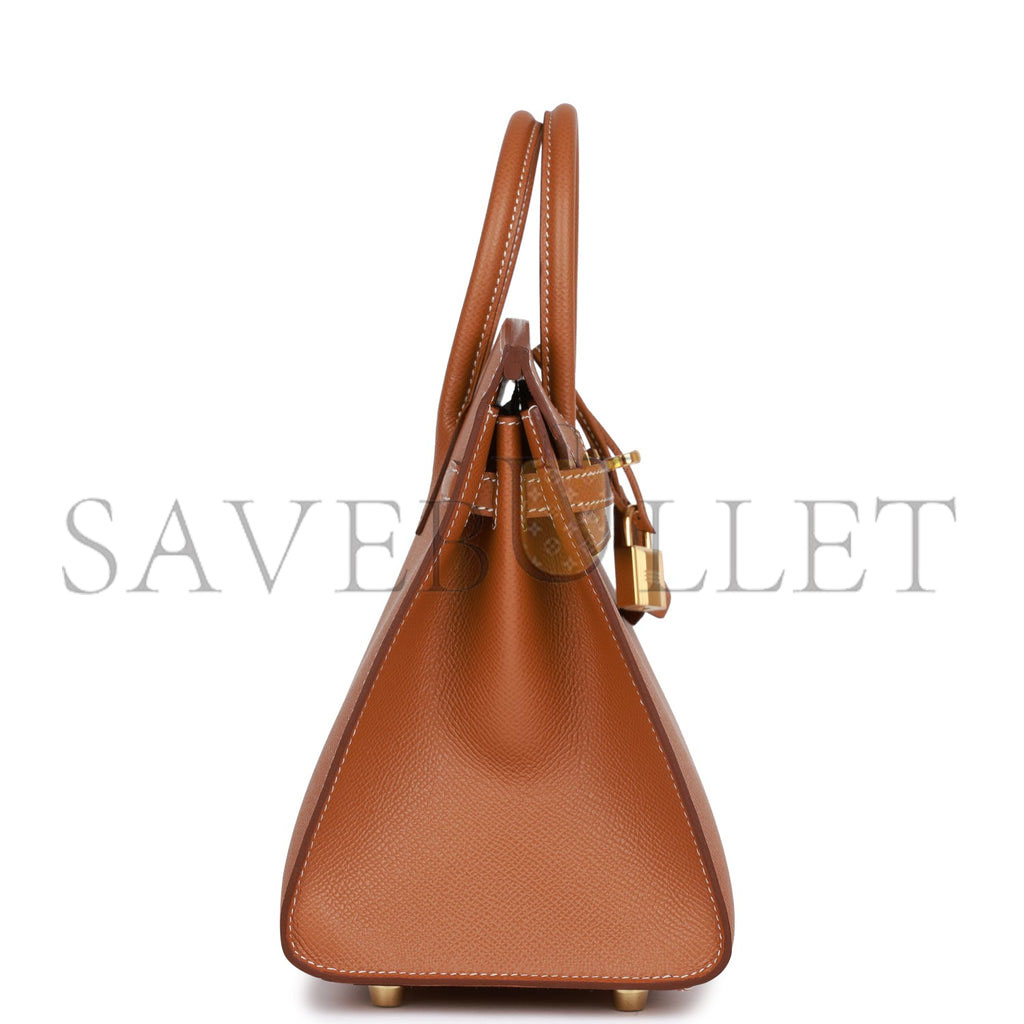 HERMES BIRKIN SELLIER 25 GOLD EPSOM GOLD HARDWARE HANDMADE (25cm) HERMES BIRKIN SELLIER 25 GOLD EPSOM GOLD HARDWARE HANDMADE (25cm)