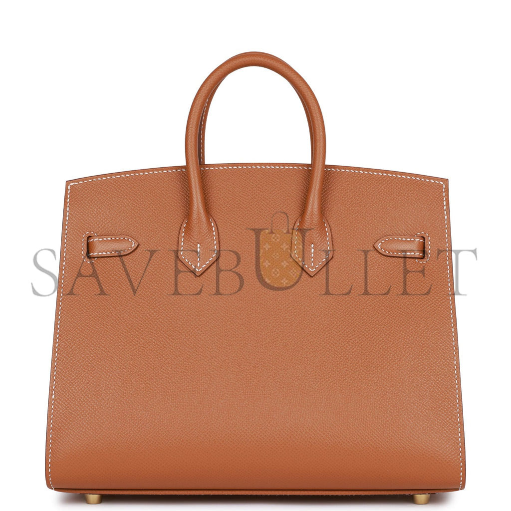 HERMES BIRKIN SELLIER 25 GOLD EPSOM GOLD HARDWARE HANDMADE (25cm) HERMES BIRKIN SELLIER 25 GOLD EPSOM GOLD HARDWARE HANDMADE (25cm)