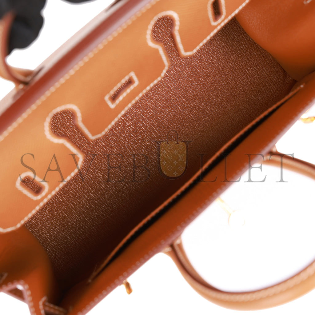HERMES BIRKIN SELLIER 25 GOLD EPSOM GOLD HARDWARE HANDMADE (25cm) HERMES BIRKIN SELLIER 25 GOLD EPSOM GOLD HARDWARE HANDMADE (25cm)