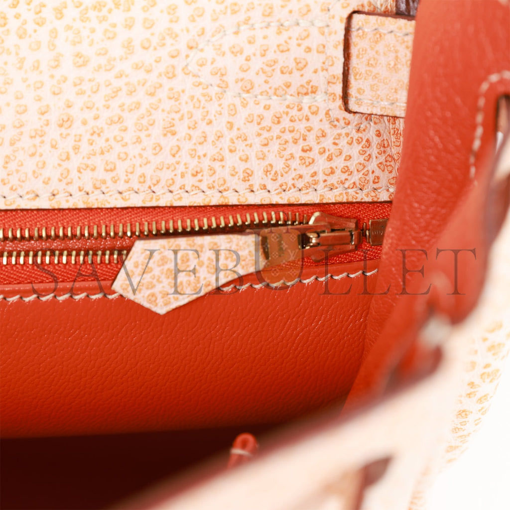 HERMES VINTAGE HERMES KELLY RETOURNE 28 ORANGE DALMATIAN BUFFALO GOLD HARDWARE(28*22*10cm) HERMES VINTAGE HERMES KELLY RETOURNE 28 ORANGE DALMATIAN BUFFALO GOLD HARDWARE(28*22*10cm)