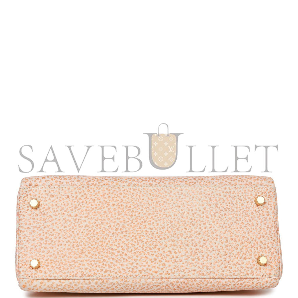 HERMES VINTAGE HERMES KELLY RETOURNE 28 ORANGE DALMATIAN BUFFALO GOLD HARDWARE(28*22*10cm) HERMES VINTAGE HERMES KELLY RETOURNE 28 ORANGE DALMATIAN BUFFALO GOLD HARDWARE(28*22*10cm)