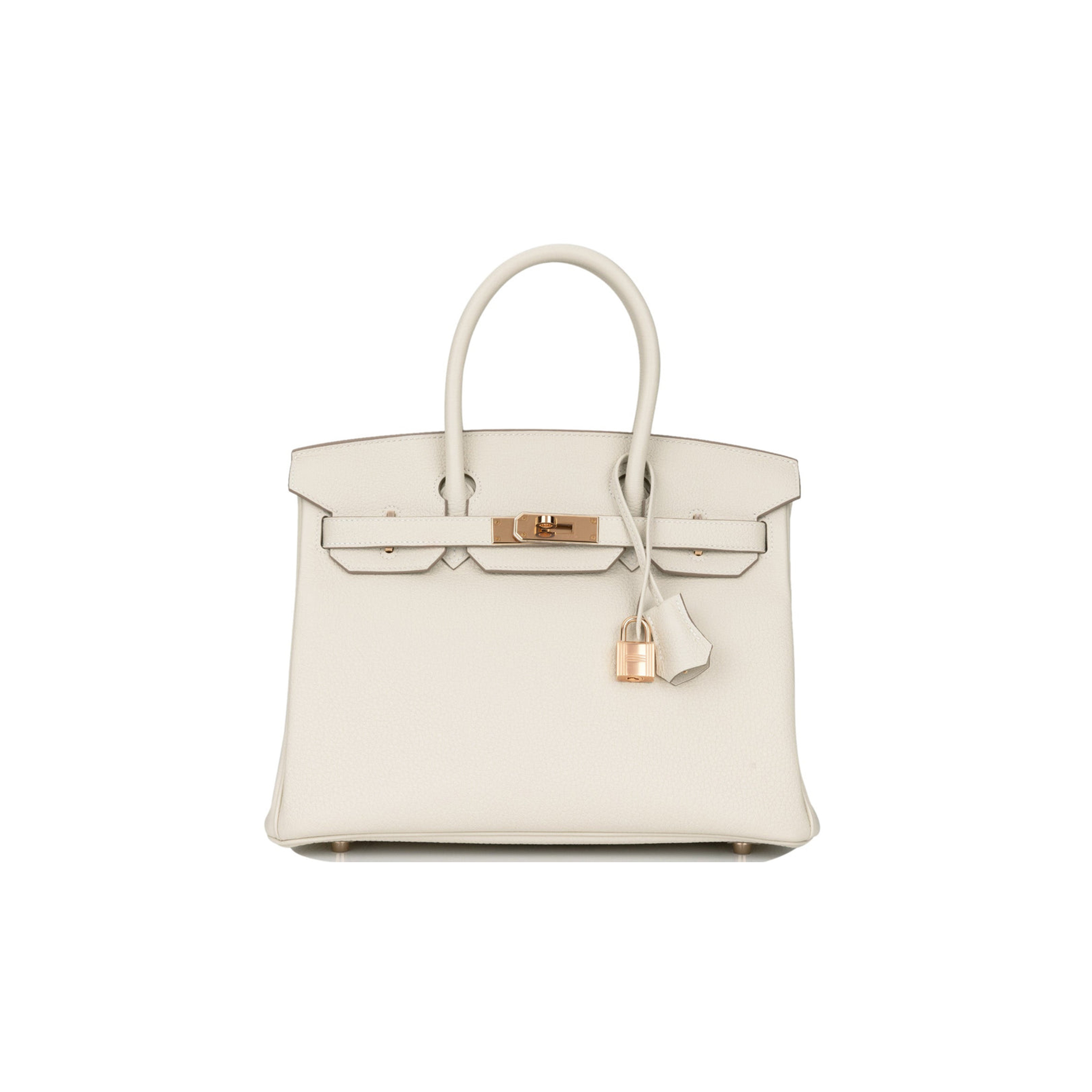 HERMES BIRKIN 30 CRAIE TOGO ROSE GOLD HARDWARE (30cm) HERMES BIRKIN 30 CRAIE TOGO ROSE GOLD HARDWARE (30cm)