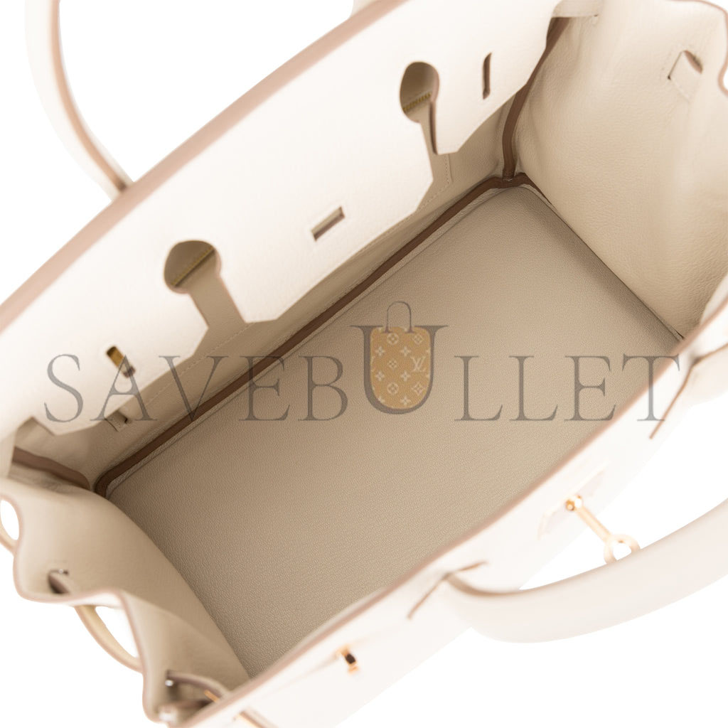 HERMES BIRKIN 30 CRAIE TOGO ROSE GOLD HARDWARE (30cm) HERMES BIRKIN 30 CRAIE TOGO ROSE GOLD HARDWARE (30cm)