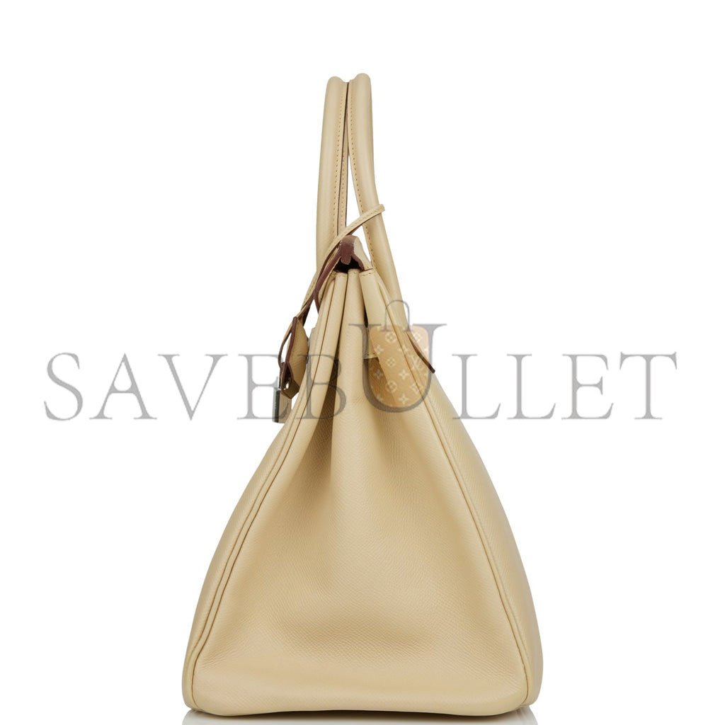 HERMES BIRKIN 35 PARCHEMIN EPSOM PALLADIUM HARDWARE (35cm) HERMES BIRKIN 35 PARCHEMIN EPSOM PALLADIUM HARDWARE (35cm)