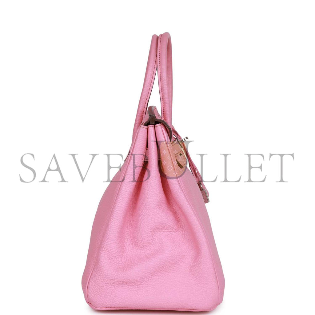 HERMES BIRKIN 35 BUBBLEGUM TOGO PALLADIUM HARDWARE (35cm) HERMES BIRKIN 35 BUBBLEGUM TOGO PALLADIUM HARDWARE (35cm)