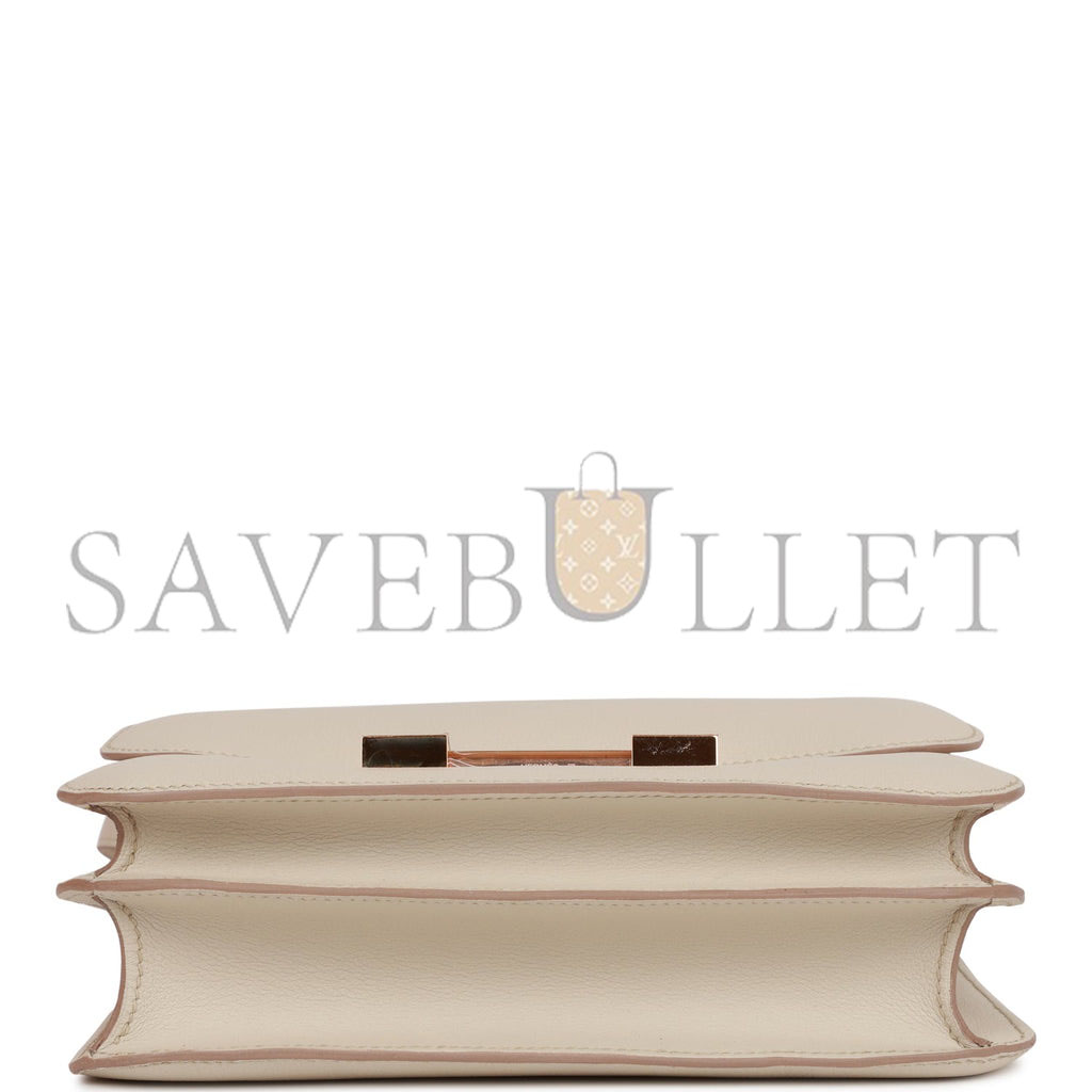 HERMES CONSTANCE 24 GRIS PERLE EVERCOLOR ROSE GOLD HARDWARE 39830448537694 (24cm) HERMES CONSTANCE 24 GRIS PERLE EVERCOLOR ROSE GOLD HARDWARE 39830448537694 (24cm)