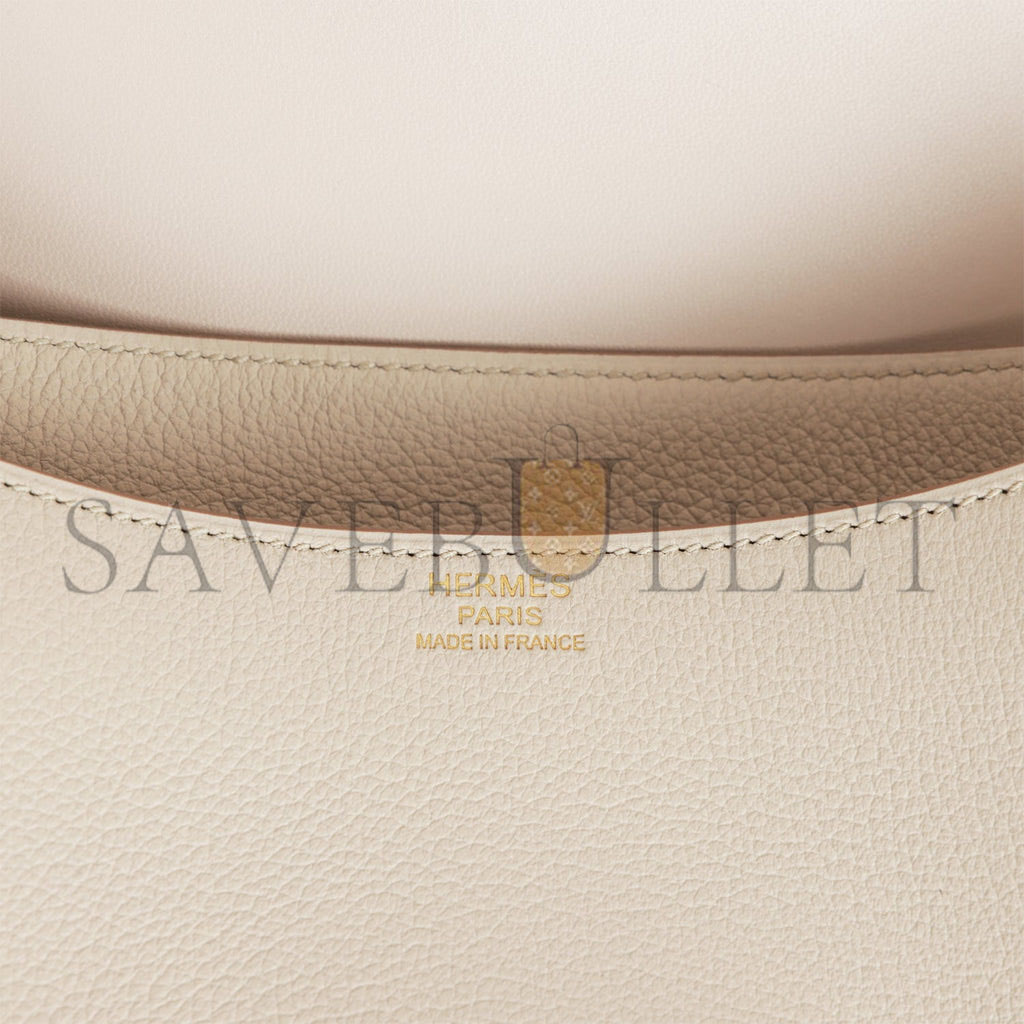 HERMES CONSTANCE 24 GRIS PERLE EVERCOLOR ROSE GOLD HARDWARE 39830448537694 (24cm) HERMES CONSTANCE 24 GRIS PERLE EVERCOLOR ROSE GOLD HARDWARE 39830448537694 (24cm)