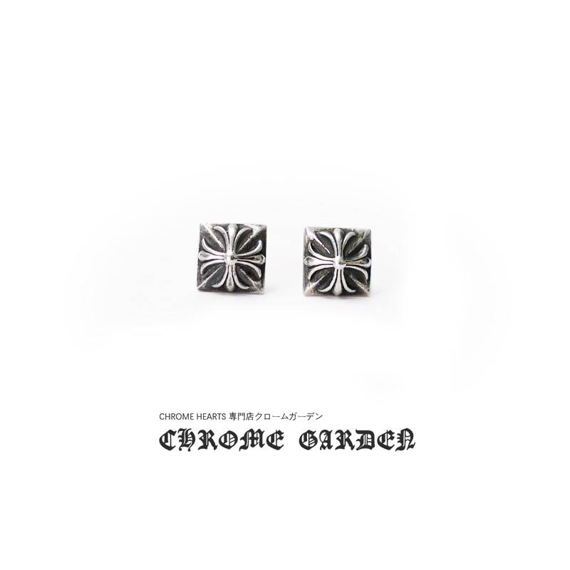 CHROME HEARTS PYRAMID PLUS STUD EARRINGS CHROME HEARTS PYRAMID PLUS STUD EARRINGS