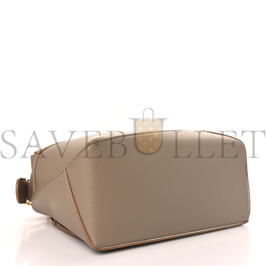 LOEWE GRAINED CALFSKIN SMALL PUZZLE EDGE BAG SAND (24*16.5*10.5cm) LOEWE GRAINED CALFSKIN SMALL PUZZLE EDGE BAG SAND (24*16.5*10.5cm)