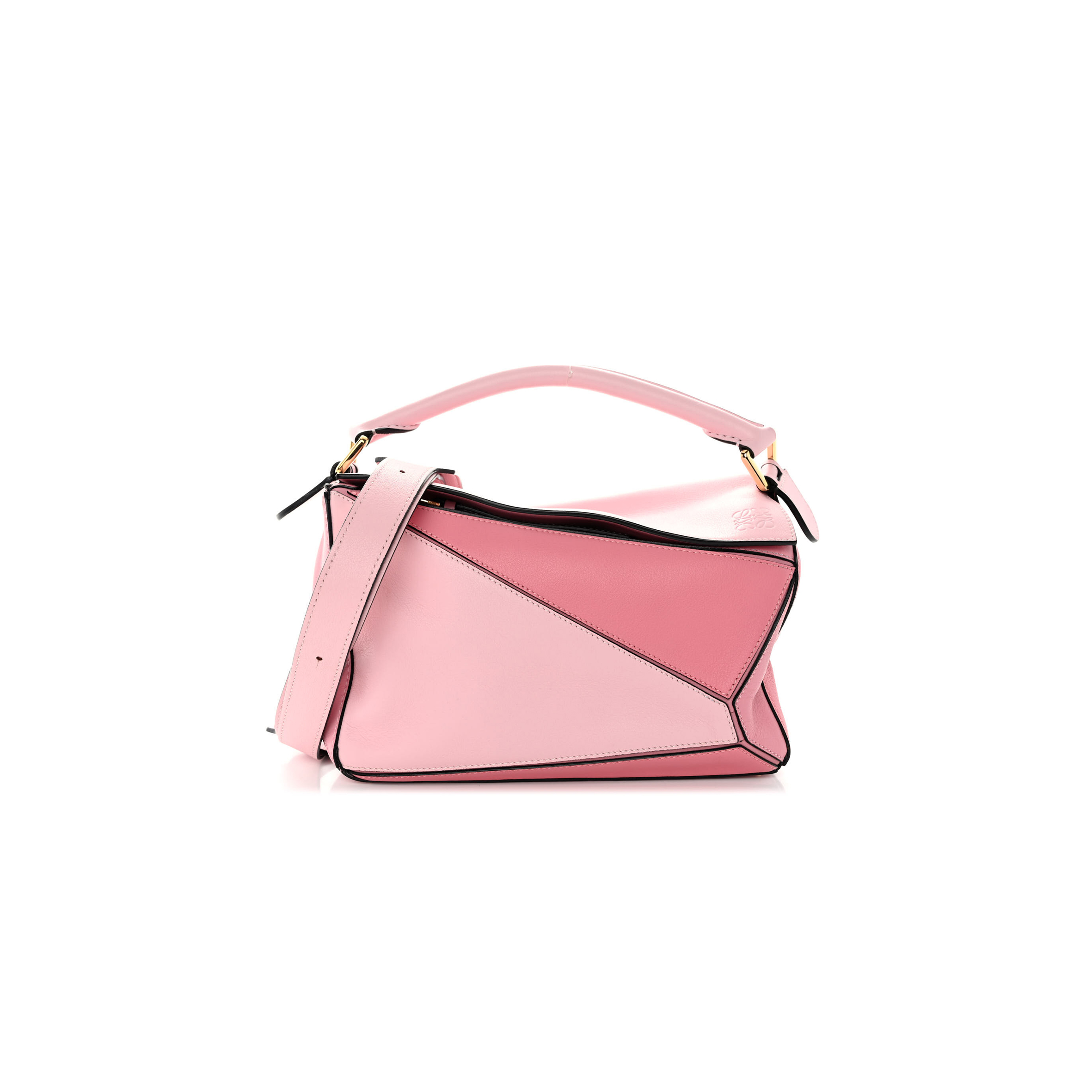 LOEWE CALFSKIN SMALL PUZZLE BAG ROSA (24*16.5*10.5cm) LOEWE CALFSKIN SMALL PUZZLE BAG ROSA (24*16.5*10.5cm)