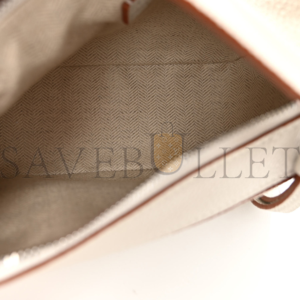 LOEWE CALFSKIN MINI PUZZLE BAG SOFT WHITE (18*12.5*8cm) LOEWE CALFSKIN MINI PUZZLE BAG SOFT WHITE (18*12.5*8cm)
