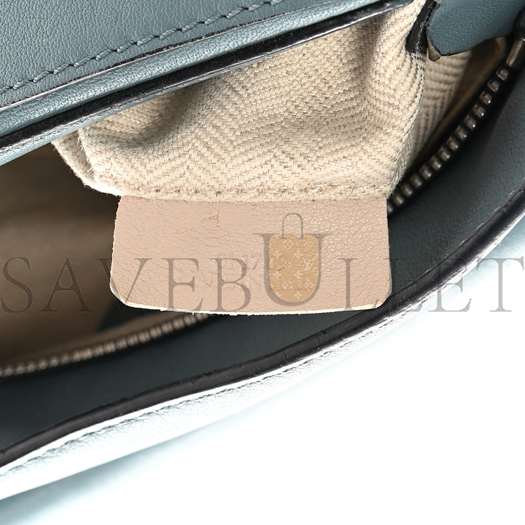 LOEWE CALFSKIN SMALL PUZZLE BAG STONE BLUE (24*16.5*10.5cm) LOEWE CALFSKIN SMALL PUZZLE BAG STONE BLUE (24*16.5*10.5cm)