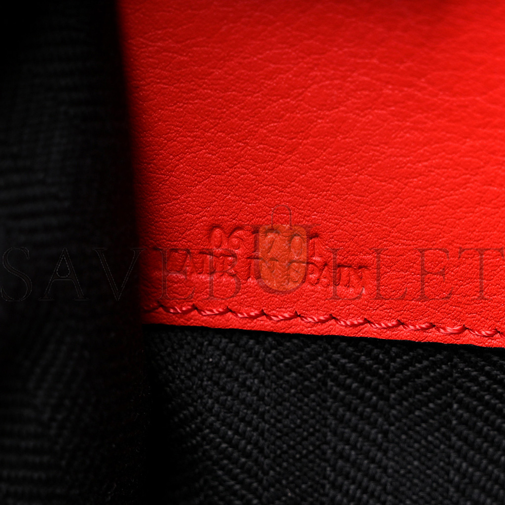 LOEWE CALFSKIN SMALL HAMMOCK SHOULDER BAG SCARLET RED (30*25*13.5cm) LOEWE CALFSKIN SMALL HAMMOCK SHOULDER BAG SCARLET RED (30*25*13.5cm)