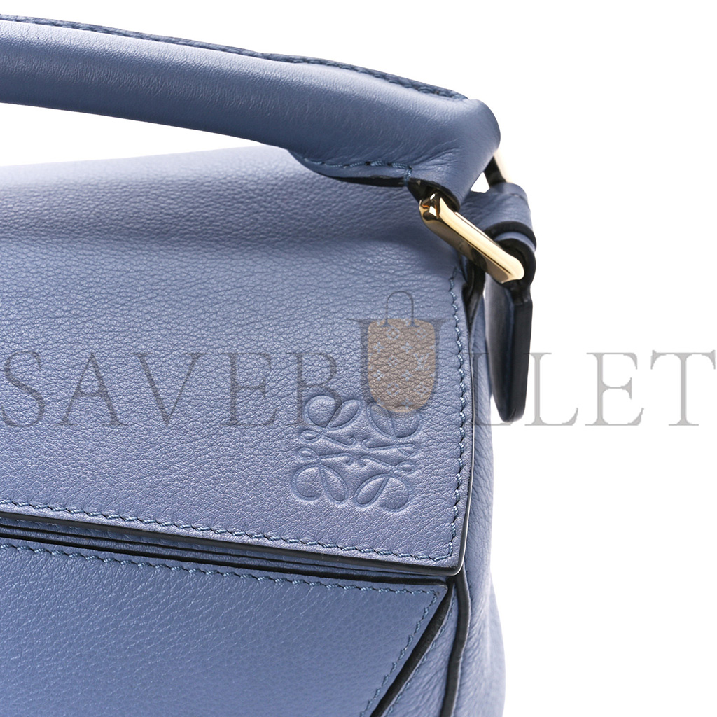 LOEWE CALFSKIN MEDIUM PUZZLE BAG BLUE (29*19.5*14cm) LOEWE CALFSKIN MEDIUM PUZZLE BAG BLUE (29*19.5*14cm)