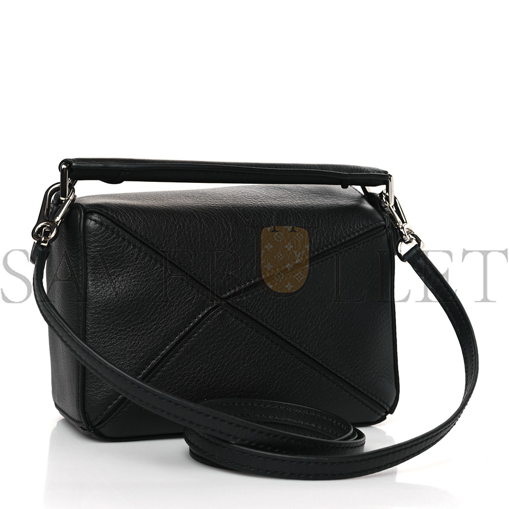 LOEWE CALFSKIN MINI PUZZLE BAG BLACK (18*12.5*8cm) LOEWE CALFSKIN MINI PUZZLE BAG BLACK (18*12.5*8cm)