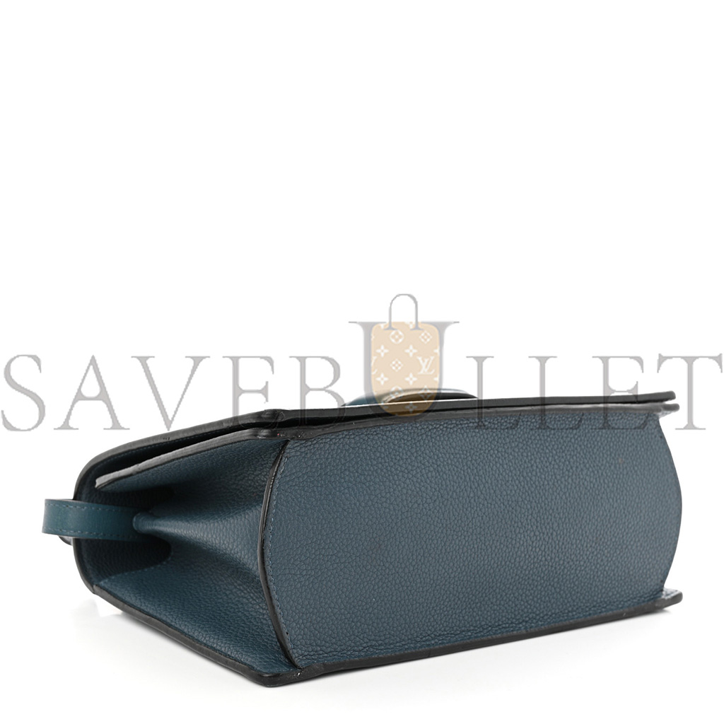 LOEWE GRAINED CALFSKIN MEDIUM BARCELONA SHOULDER BAG INDIGO (23*15*8cm) LOEWE GRAINED CALFSKIN MEDIUM BARCELONA SHOULDER BAG INDIGO (23*15*8cm)