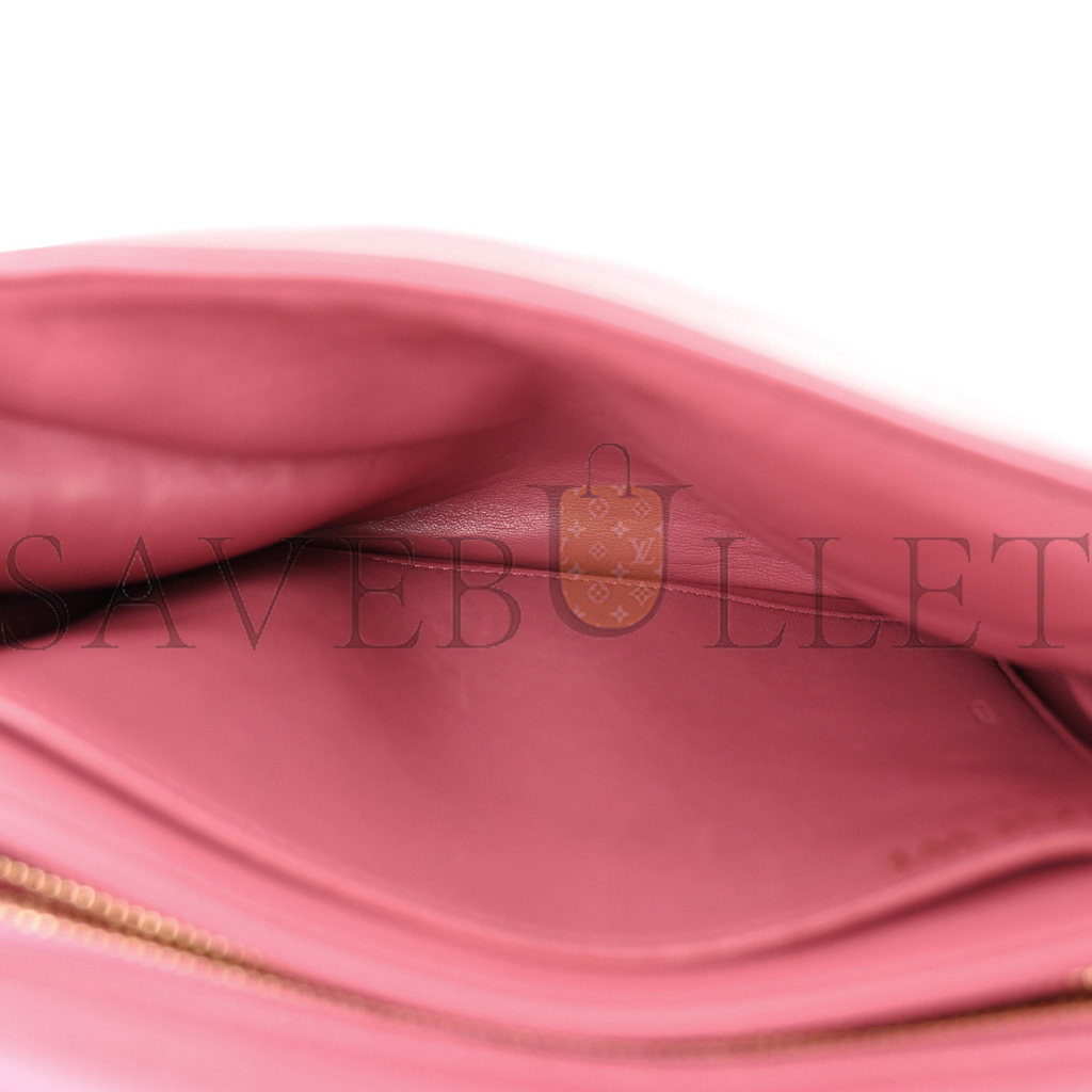 LOEWE LAMBSKIN GOYA PUFFER BAG PLUMROSE (23*18*5cm) LOEWE LAMBSKIN GOYA PUFFER BAG PLUMROSE (23*18*5cm)
