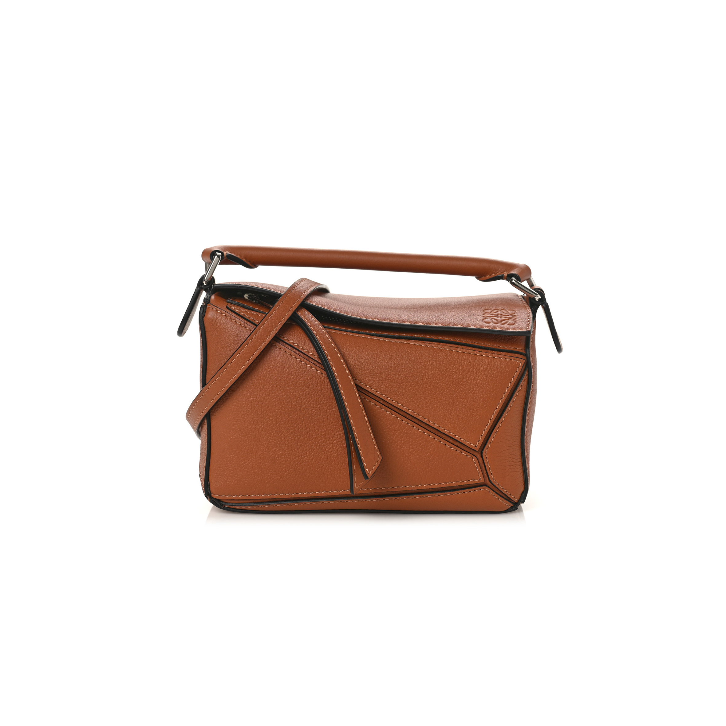 LOEWE CALFSKIN MINI PUZZLE BAG TAN (18*12.5*8cm) LOEWE CALFSKIN MINI PUZZLE BAG TAN (18*12.5*8cm)