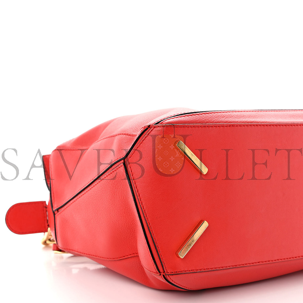 LOEWE CALFSKIN MEDIUM PUZZLE BAG SCARLET (29*19.5*14cm) LOEWE CALFSKIN MEDIUM PUZZLE BAG SCARLET (29*19.5*14cm)