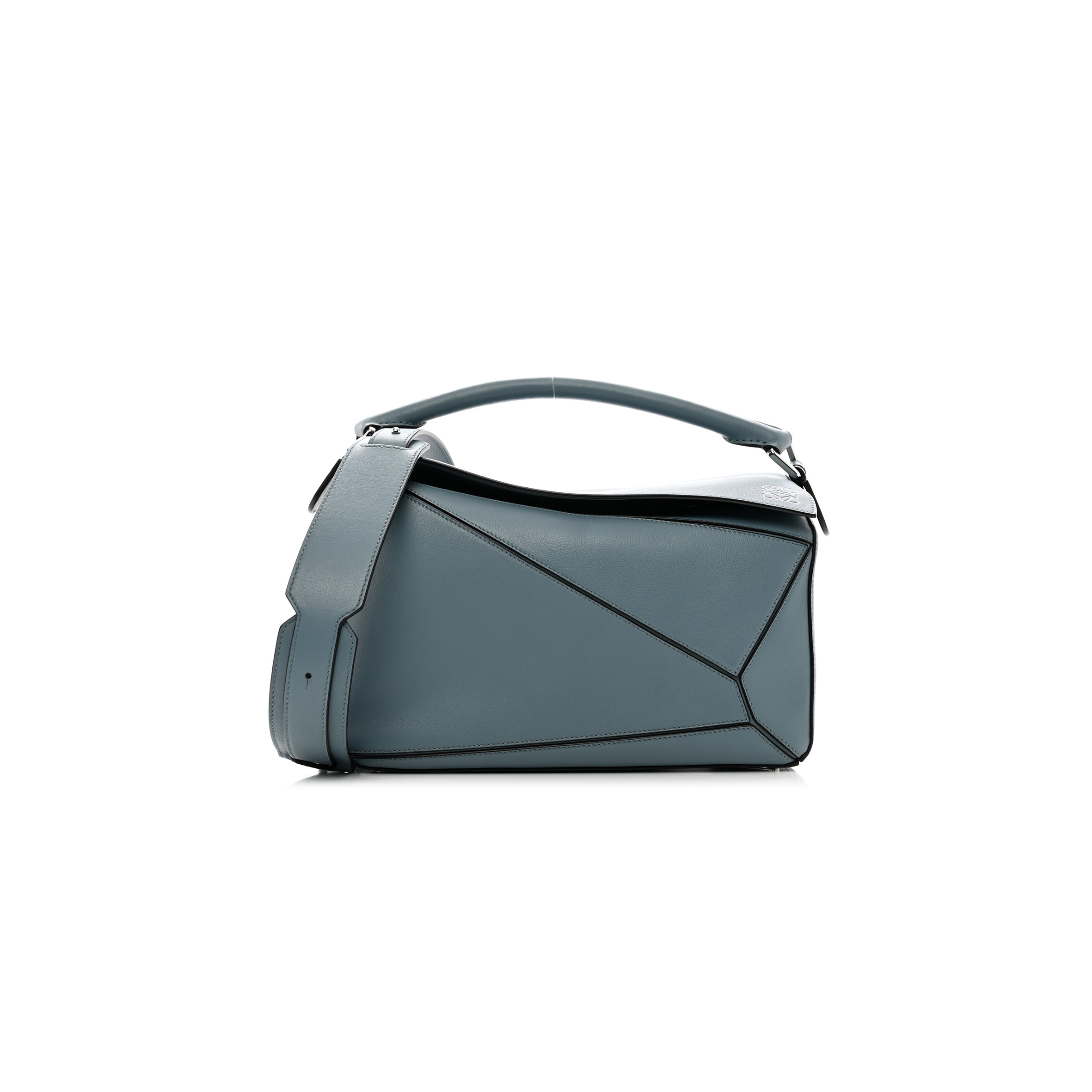 LOEWE CALFSKIN MEDIUM PUZZLE BAG STONE BLUE (29*19.5*14cm) LOEWE CALFSKIN MEDIUM PUZZLE BAG STONE BLUE (29*19.5*14cm)