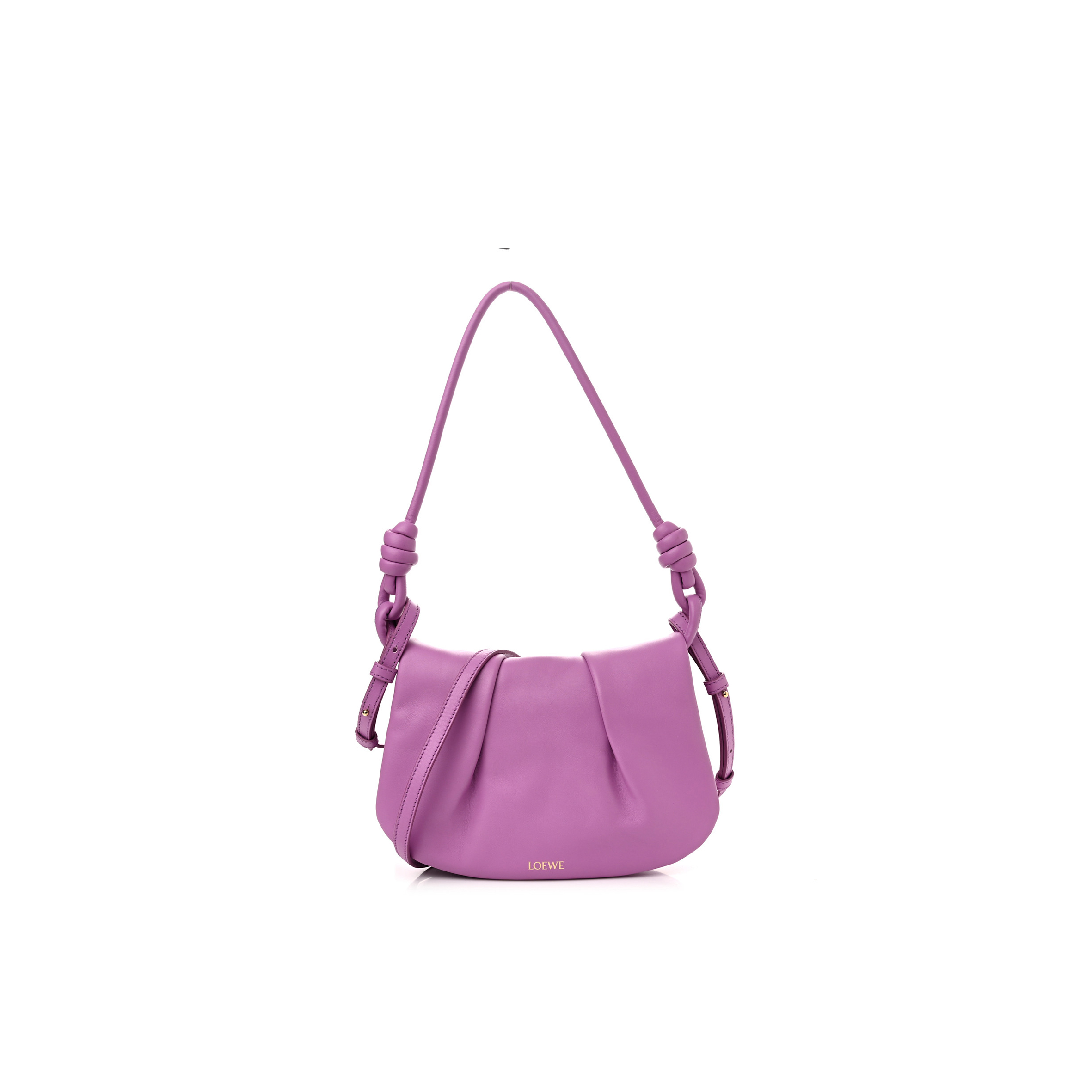 LOEWE SHINY NAPPA CALFSKIN PASEO SATCHEL ROCKROSE (25*17*8cm) LOEWE SHINY NAPPA CALFSKIN PASEO SATCHEL ROCKROSE (25*17*8cm)