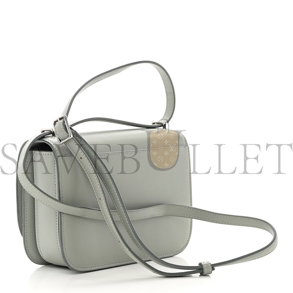 LOEWE SILK CALFSKIN SMALL GOYA BAG GRAY (19*13*6cm) LOEWE SILK CALFSKIN SMALL GOYA BAG GRAY (19*13*6cm)