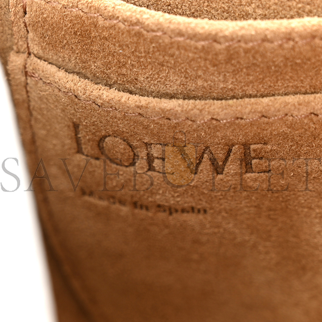 LOEWE SOFT GRAINED CALFSKIN ANAGRAM CARD HOLDER LEMON (20*12*7cm) LOEWE SOFT GRAINED CALFSKIN ANAGRAM CARD HOLDER LEMON (20*12*7cm)