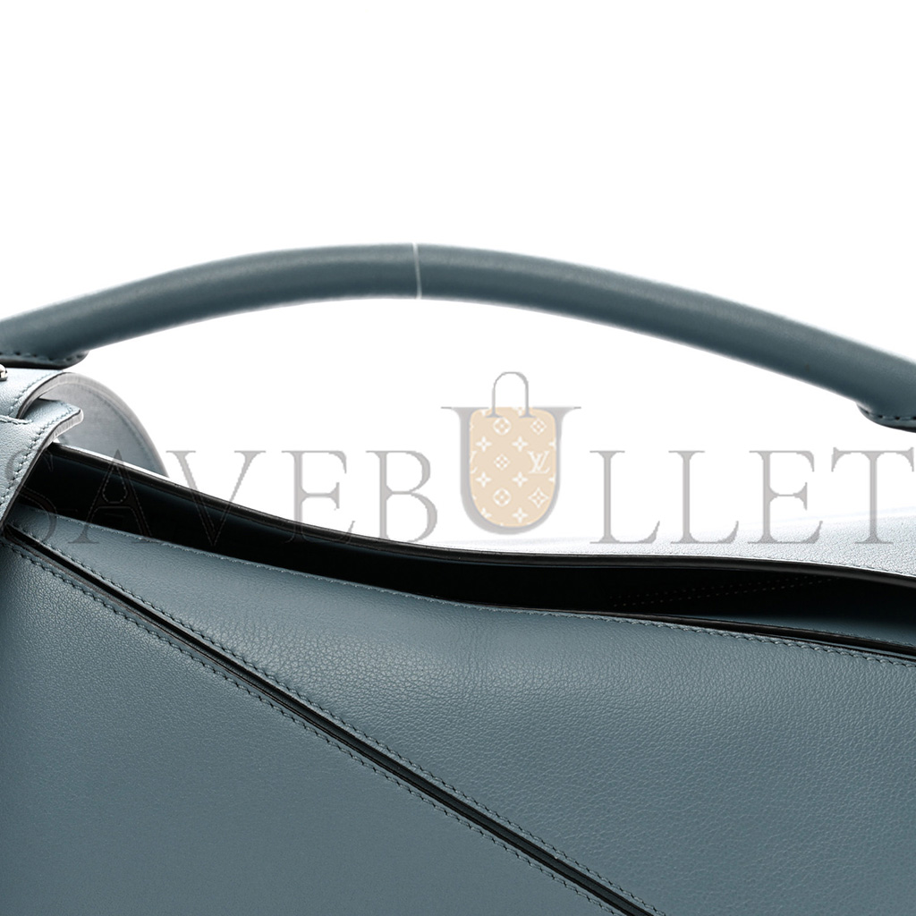 LOEWE CALFSKIN MEDIUM PUZZLE BAG STONE BLUE (29*19.5*14cm) LOEWE CALFSKIN MEDIUM PUZZLE BAG STONE BLUE (29*19.5*14cm)