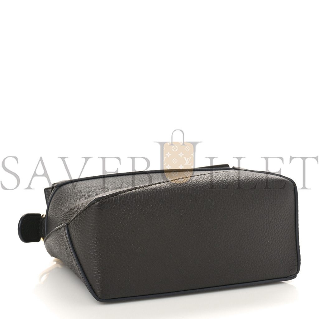 LOEWE CALFSKIN MINI PUZZLE EDGE BAG DARK GREY (18*12.5*8cm) LOEWE CALFSKIN MINI PUZZLE EDGE BAG DARK GREY (18*12.5*8cm)