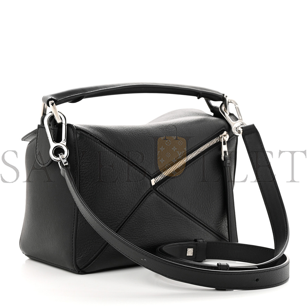 LOEWE CALFSKIN SMALL PUZZLE BAG BLACK (24*16.5*10.5cm) LOEWE CALFSKIN SMALL PUZZLE BAG BLACK (24*16.5*10.5cm)
