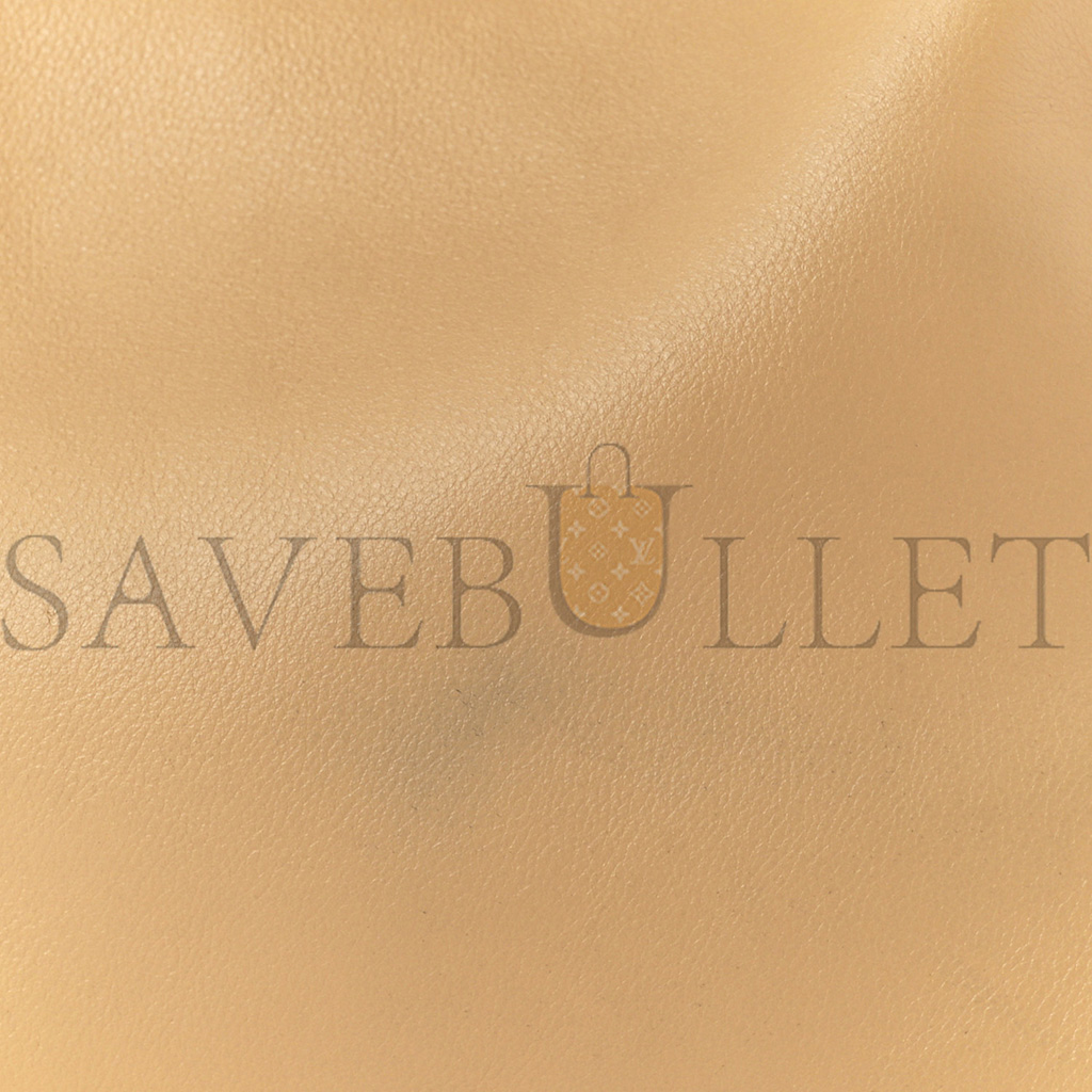 LOEWE CALFSKIN MINI FLAMENCO KNOT CLUTCH DARK BUTTER (23*18*7cm) LOEWE CALFSKIN MINI FLAMENCO KNOT CLUTCH DARK BUTTER (23*18*7cm)
