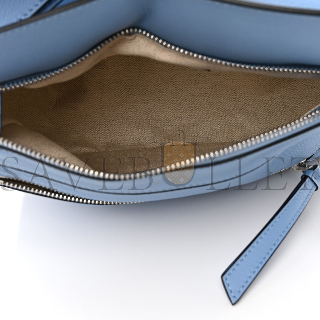 LOEWE CALFSKIN SMALL PUZZLE BUMBAG OLYMPIC BLUE (23*15*10cm) LOEWE CALFSKIN SMALL PUZZLE BUMBAG OLYMPIC BLUE (23*15*10cm)
