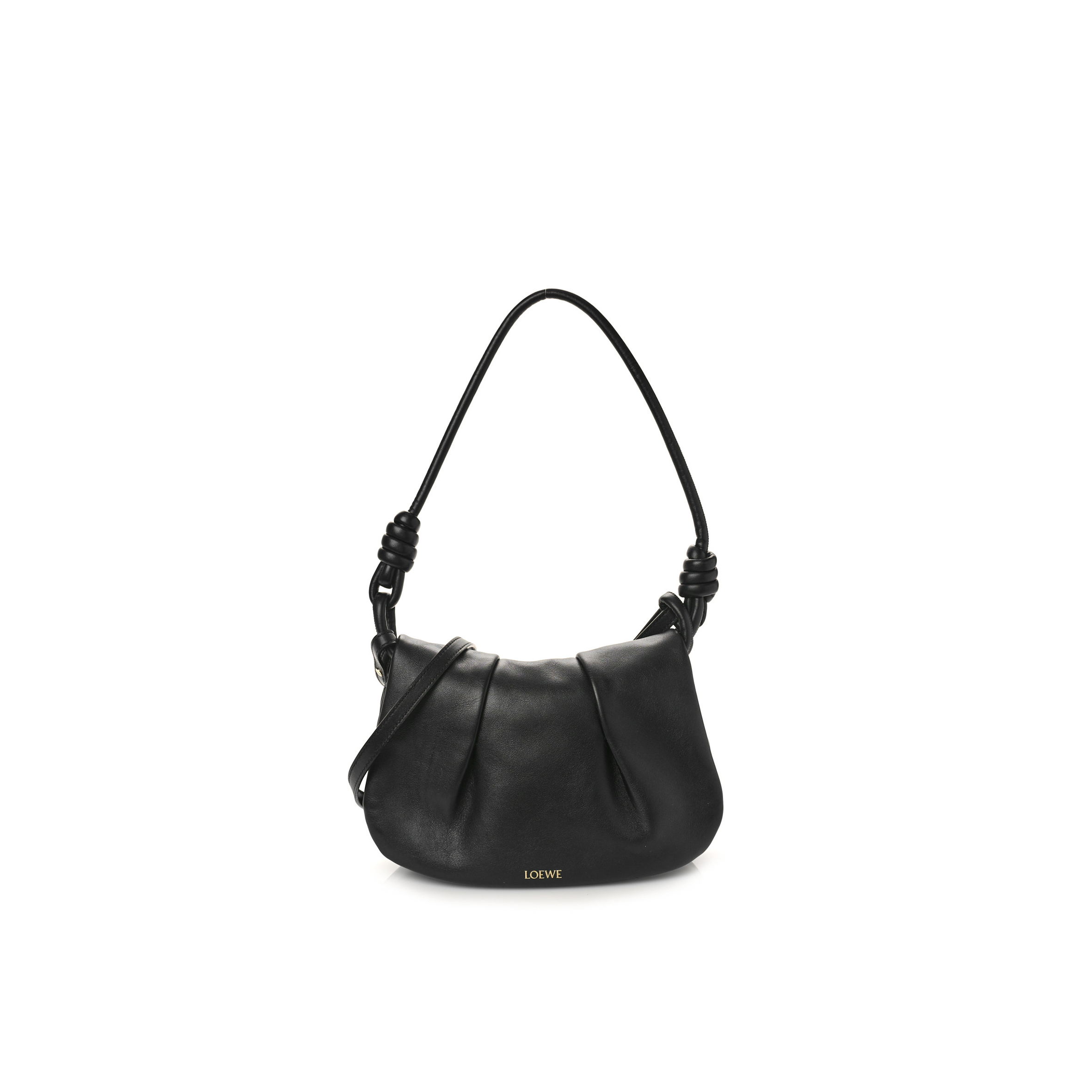 LOEWE SHINY NAPPA CALFSKIN PASEO SATCHEL BLACK (27*18*6cm) LOEWE SHINY NAPPA CALFSKIN PASEO SATCHEL BLACK (27*18*6cm)