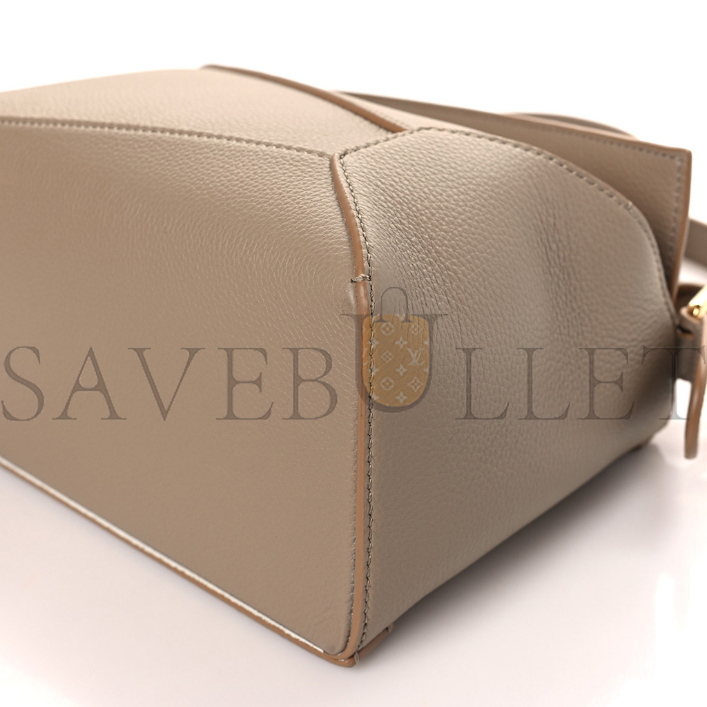 LOEWE GRAINED CALFSKIN SMALL PUZZLE EDGE BAG SAND (24*16.5*10.5cm) LOEWE GRAINED CALFSKIN SMALL PUZZLE EDGE BAG SAND (24*16.5*10.5cm)