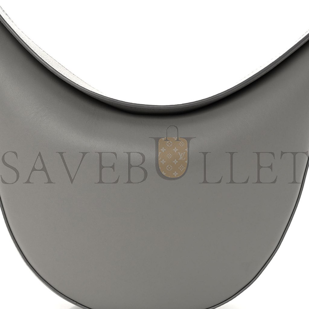LOEWE SATIN CALFSKIN JACQUARD LUNA BAG PEARL GREY (26*22*8cm) LOEWE SATIN CALFSKIN JACQUARD LUNA BAG PEARL GREY (26*22*8cm)