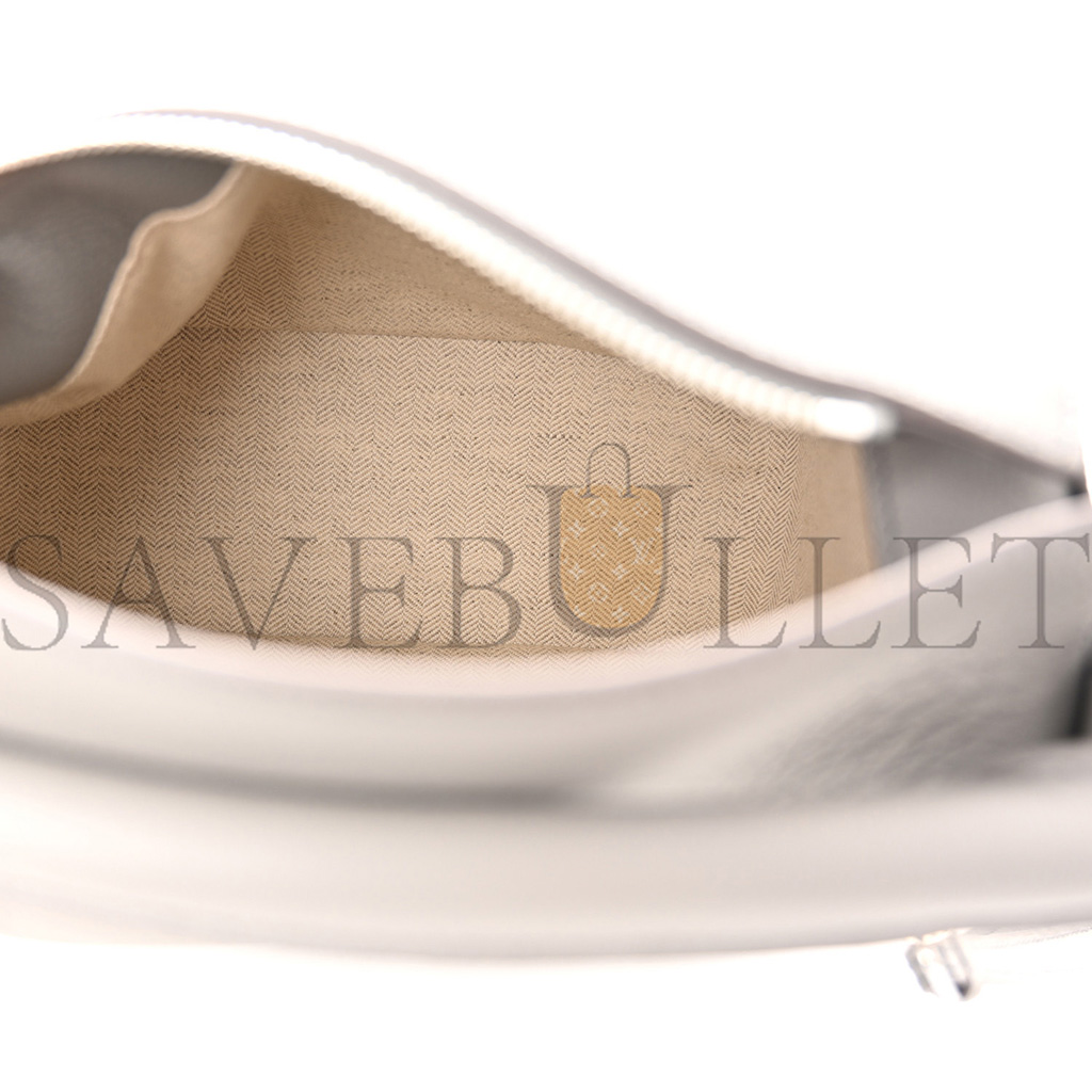 LOEWE CALFSKIN SMALL PUZZLE EDGE BAG PEARL GREY (24*15*11cm) LOEWE CALFSKIN SMALL PUZZLE EDGE BAG PEARL GREY (24*15*11cm)