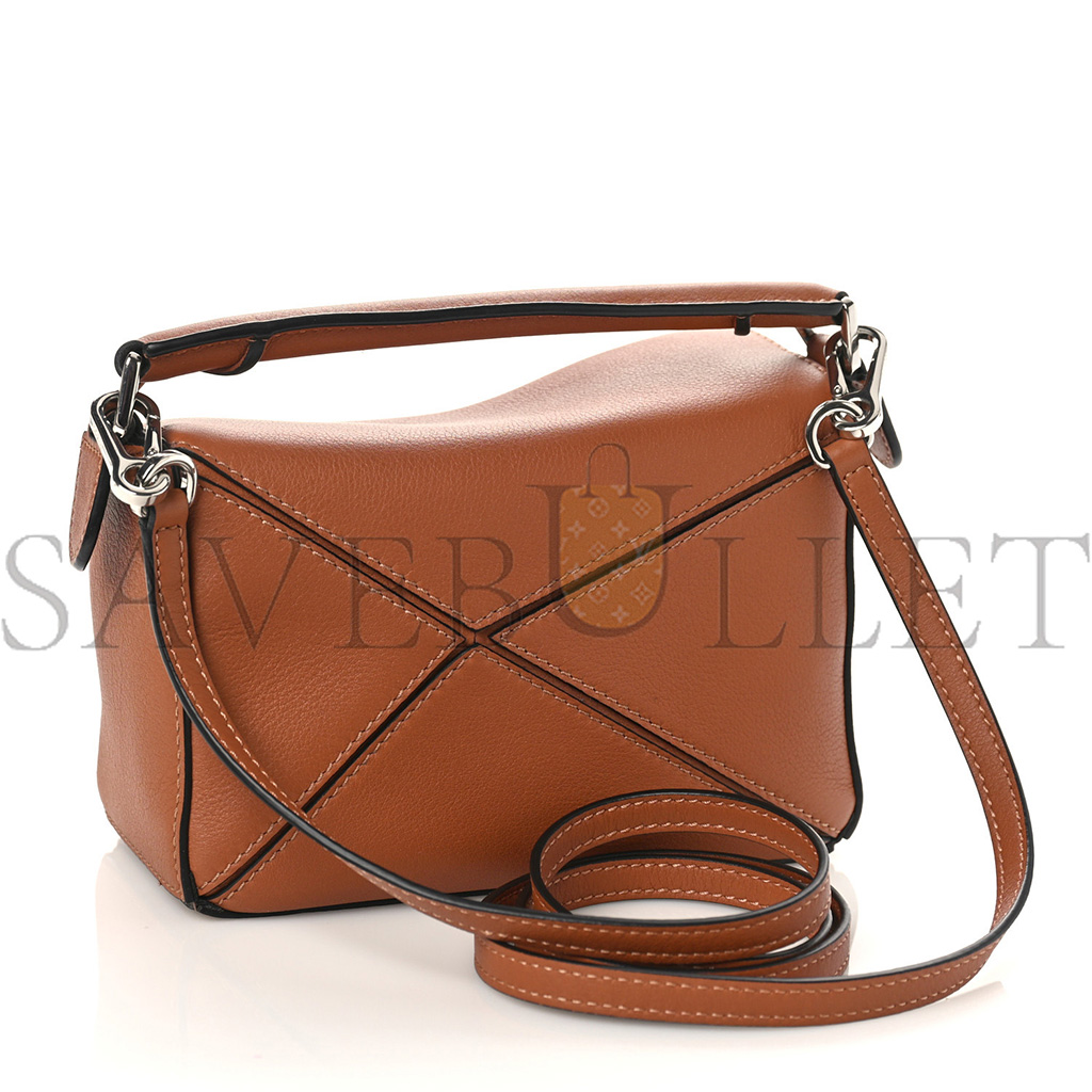 LOEWE CALFSKIN MINI PUZZLE BAG TAN (18*12.5*8cm) LOEWE CALFSKIN MINI PUZZLE BAG TAN (18*12.5*8cm)