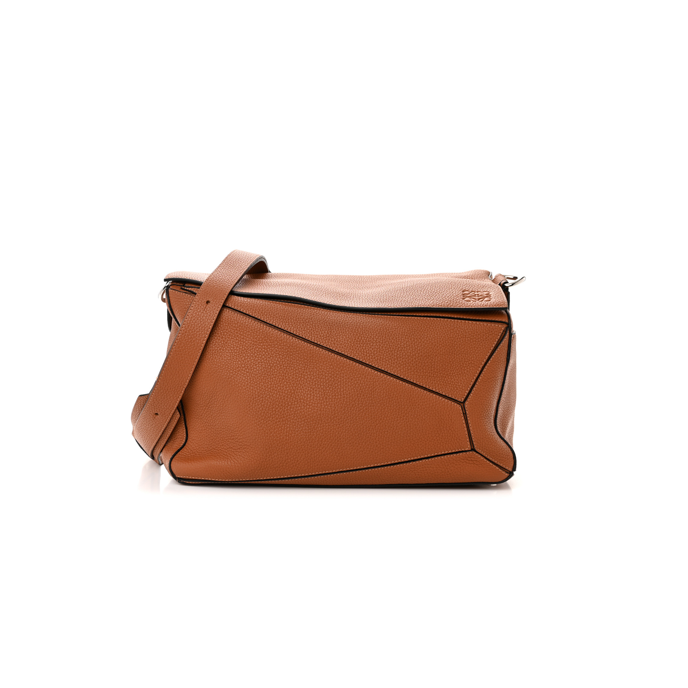 LOEWE CALFSKIN LARGE PUZZLE BAG TAN (36.5*23*19cm) LOEWE CALFSKIN LARGE PUZZLE BAG TAN (36.5*23*19cm)
