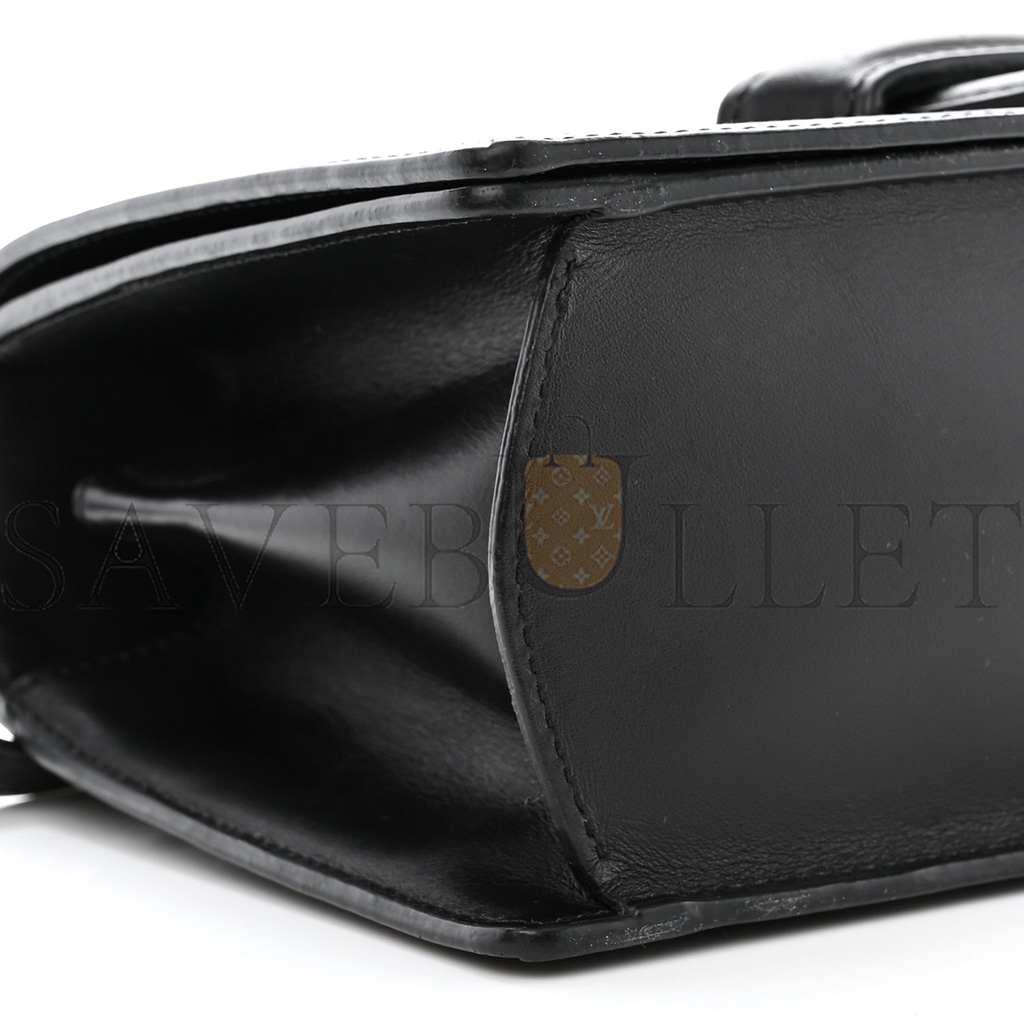 LOEWE CALFSKIN STARS MEDIUM BARCELONA SHOULDER BAG BLACK (23*15*10cm) LOEWE CALFSKIN STARS MEDIUM BARCELONA SHOULDER BAG BLACK (23*15*10cm)